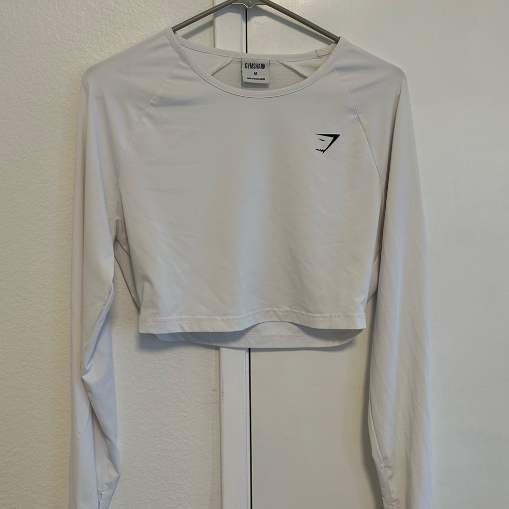 gymshark training long sleeve crop top